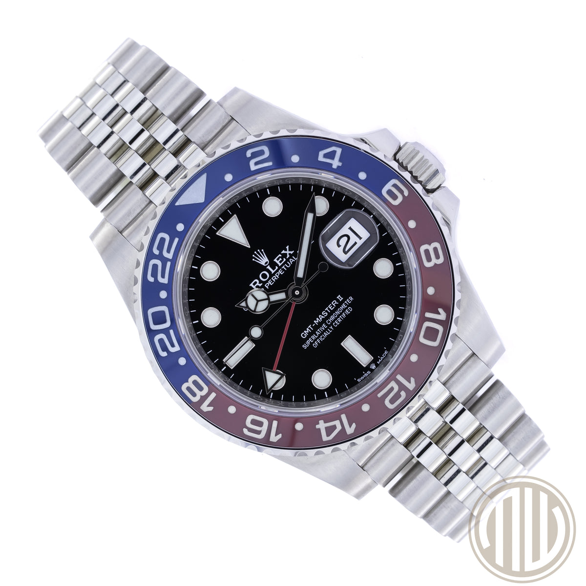 Rolex GMT-Master II Pepsi | Jubilee | Box and Papers | 2021 | 126710BLRO