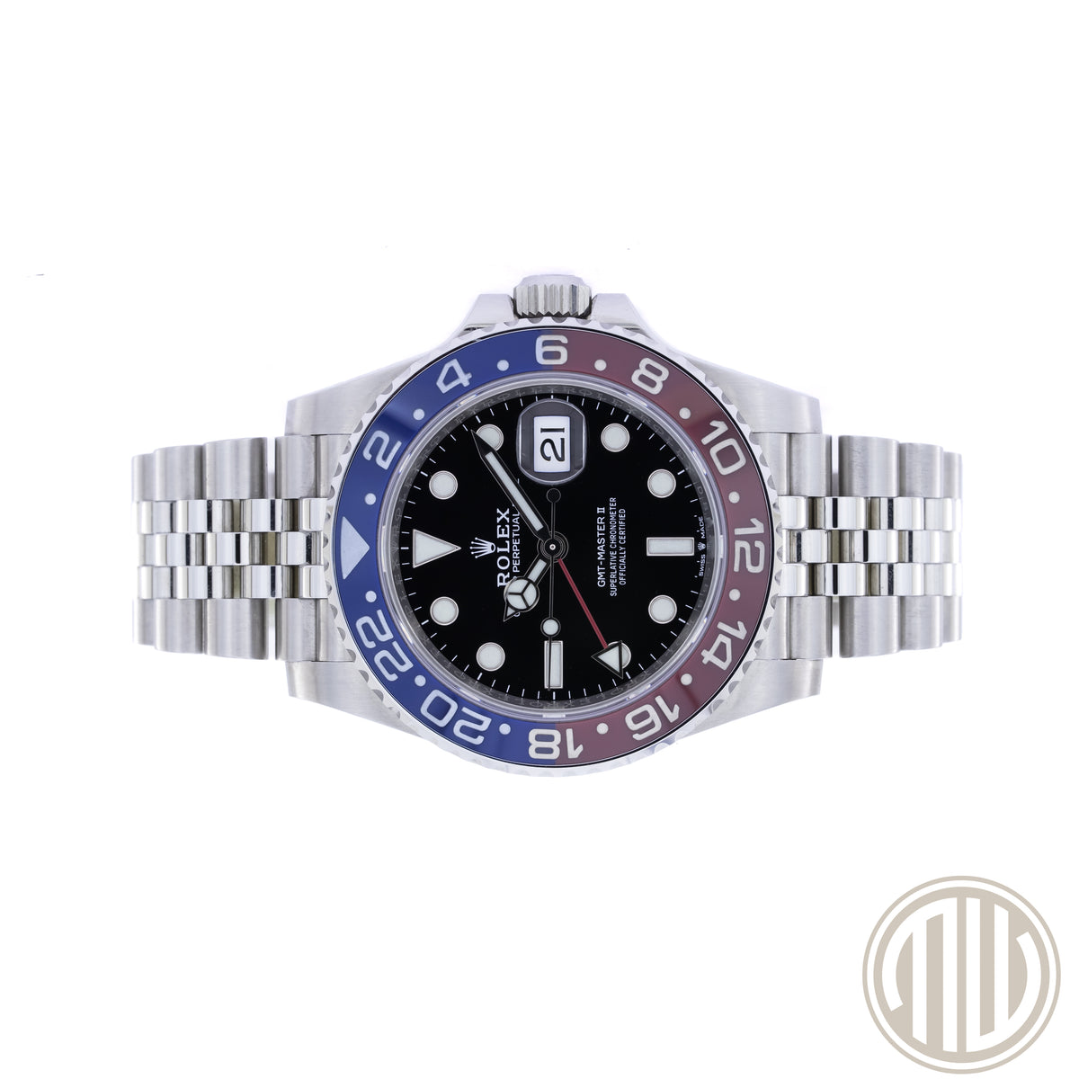 Rolex GMT-Master II Pepsi | Jubilee | Box and Papers | 2021 | 126710BLRO