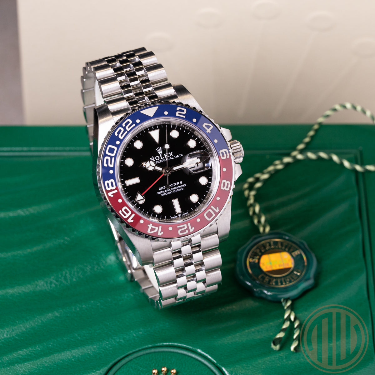 Rolex GMT-Master II Pepsi | Jubilee | Box and Papers | 2021 | 126710BLRO