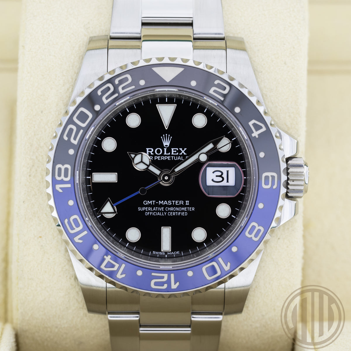 Rolex GMT-Master II "Batman" | Orig. Invoice | Box and Papers | 2018