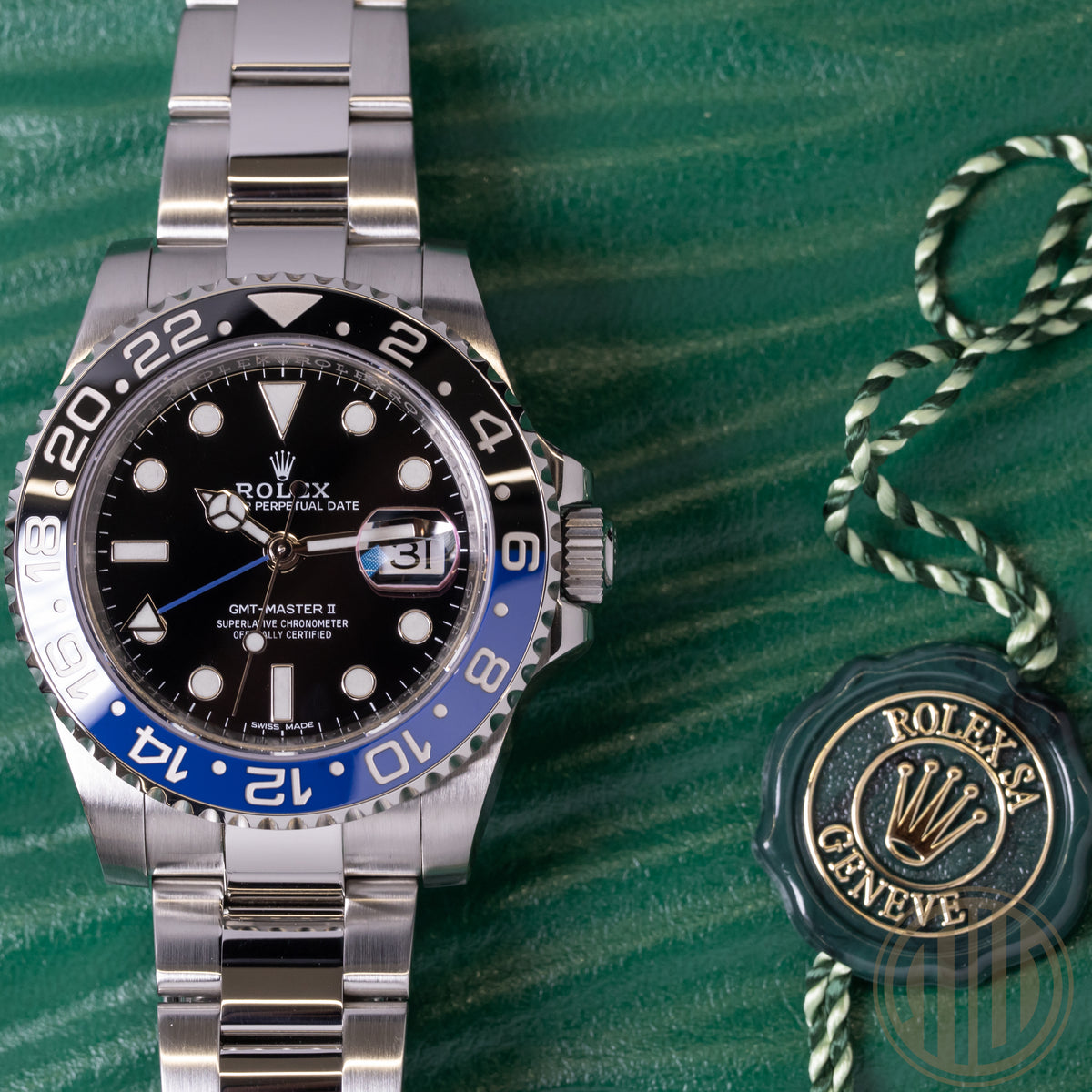 Rolex GMT-Master II "Batman" | Orig. Invoice | Box and Papers | 2018