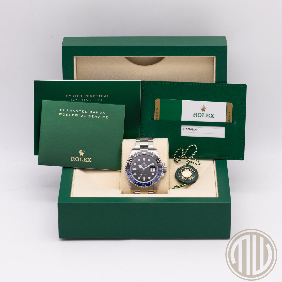 Rolex GMT-Master II "Batman" | Orig. Invoice | Box and Papers | 2018