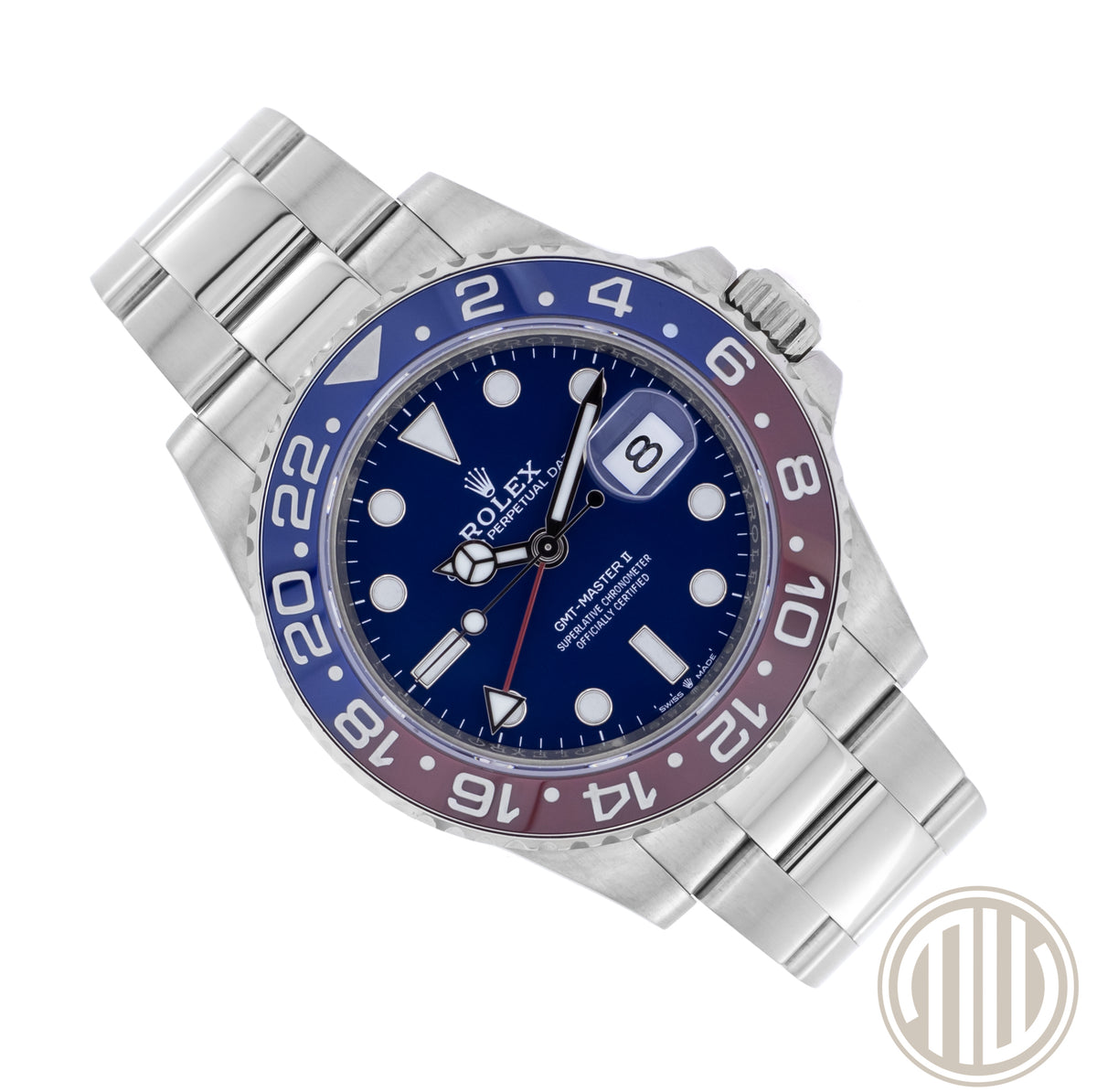 Rolex GMT-Master II 18kt Whitegold | Blue Dial | Box and Papers | 2023 | 126719BLRO