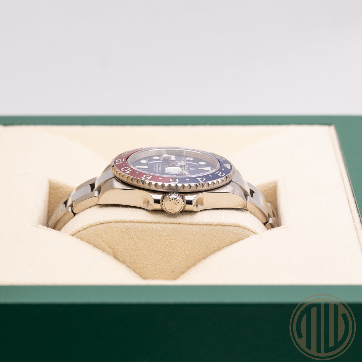 Rolex GMT-Master II 18kt Whitegold | Blue Dial | Box and Papers | 2023 | 126719BLRO