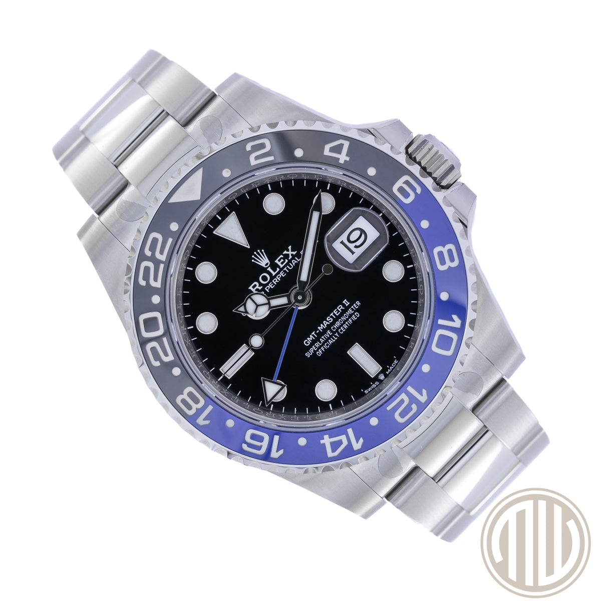 Rolex GMT-Master II Batman | Neu | Teil-verklebt | Box und Papiere | 2023 | 126710BLNR