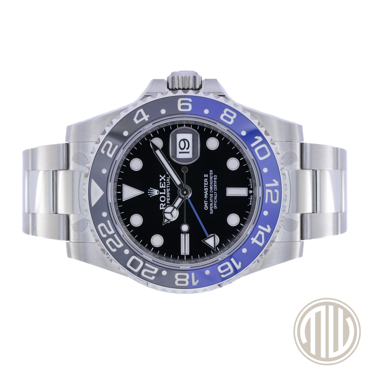 Rolex GMT-Master II Batman | Neu | Teil-verklebt | Box und Papiere | 2023 | 126710BLNR