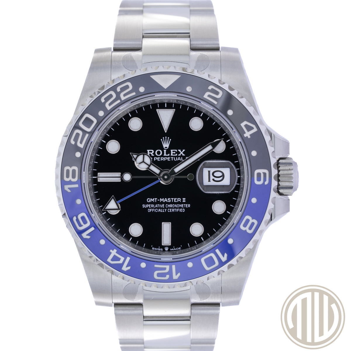 Rolex GMT-Master II Batman | Neu | Teil-verklebt | Box und Papiere | 2023 | 126710BLNR