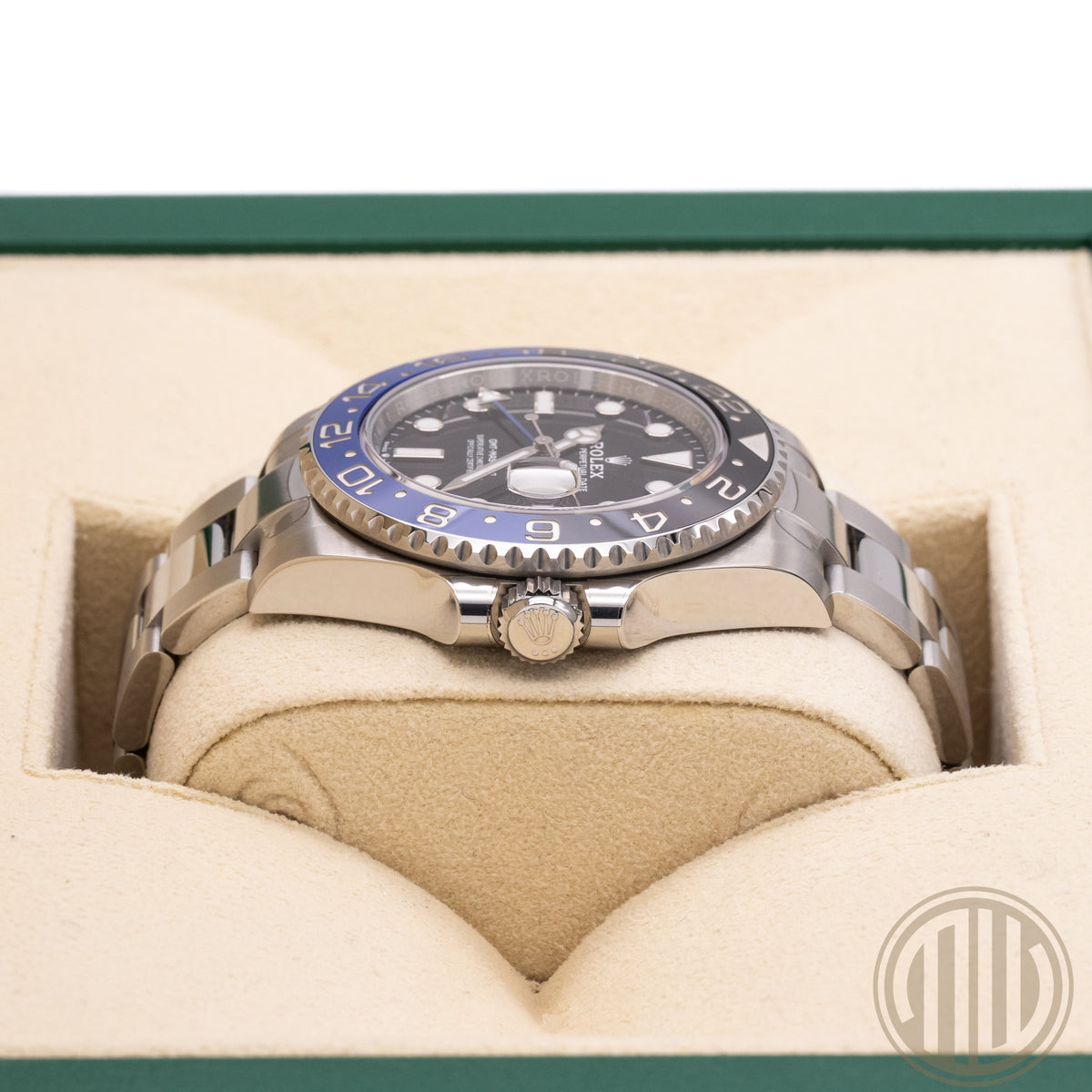 Rolex GMT-Master II Batman | Neu | Teil-verklebt | Box und Papiere | 2023 | 126710BLNR