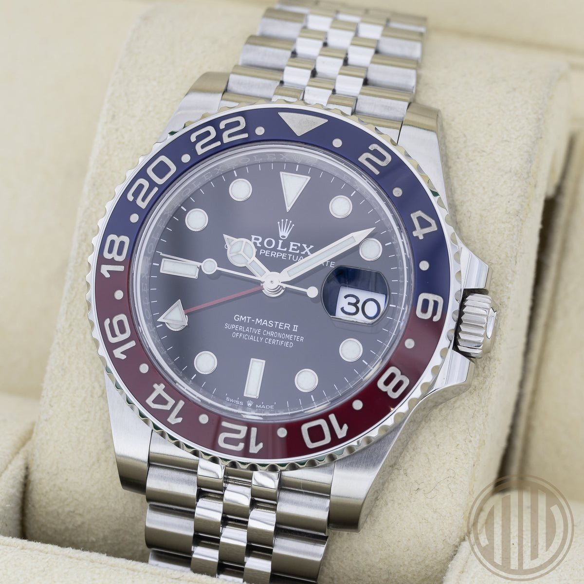 Rolex GMT-Master II Pepsi | Jubilee | Box and Papers | 2021 | 126710BLRO