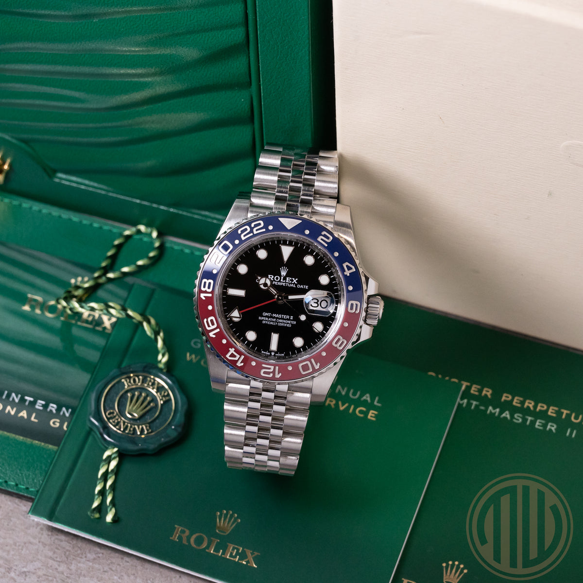 Rolex GMT-Master II Pepsi | Jubilee | Box and Papers | 2021 | 126710BLRO