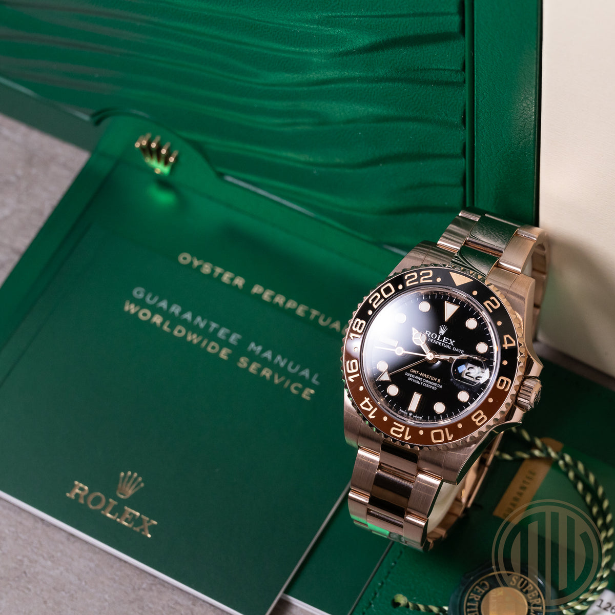 Rolex GMT-Master II 18kt Everose | Rootbeer | Box and Papers | 2019 | 126715CHNR