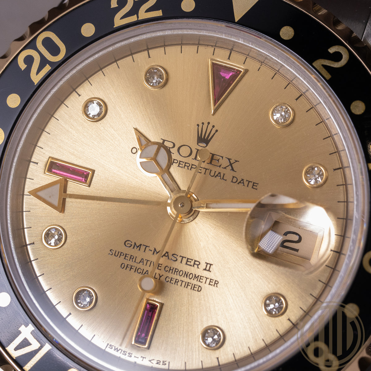 Rolex GMT-Master II Sultan Diamond Dial | Bicolor | N-Series | 1991