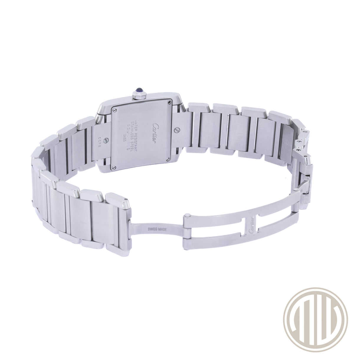 Cartier Tank Française White Dial | Stainless-Steel | Perfect Condition | 2465
