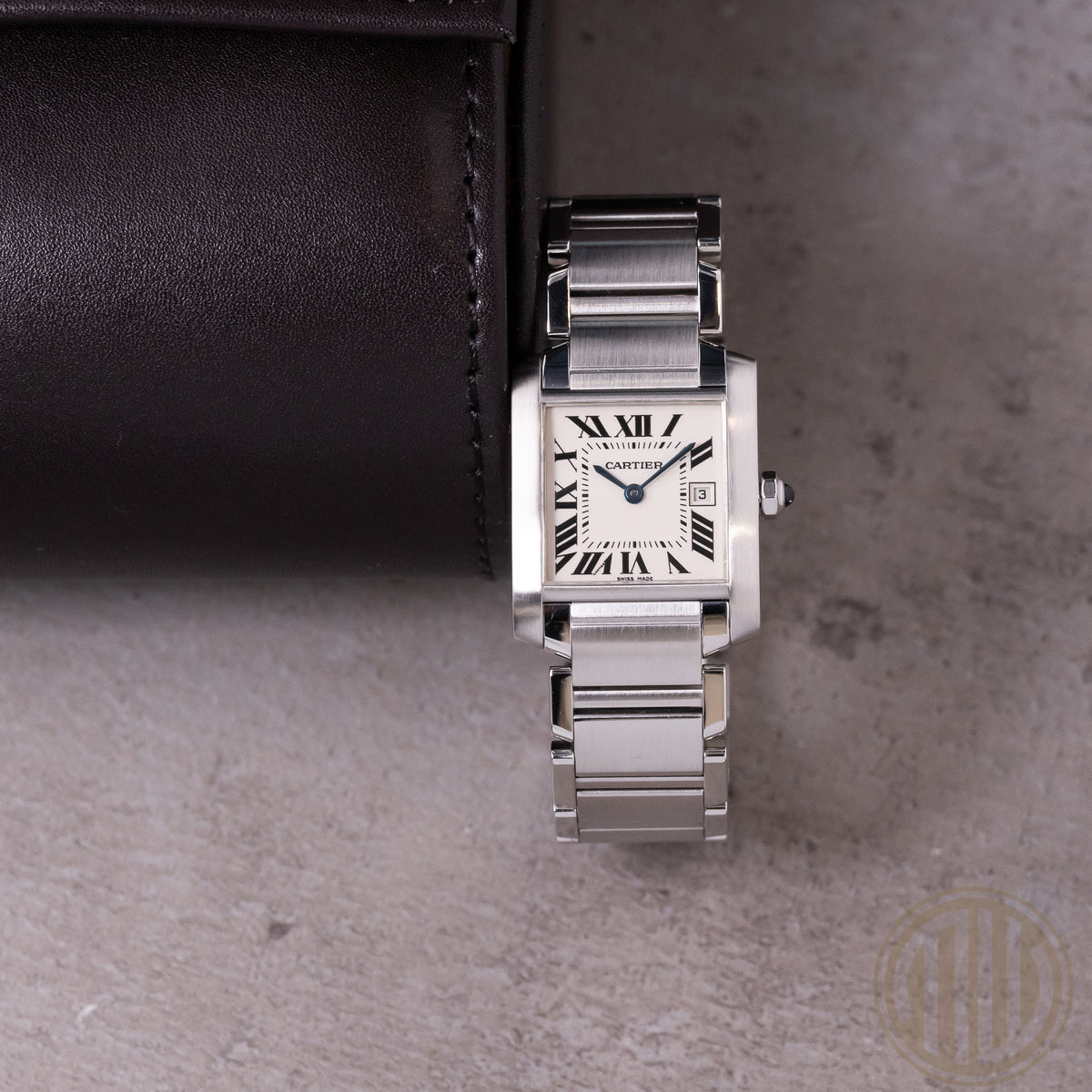 Cartier Tank Française White Dial | Stainless-Steel | Perfect Condition | 2465