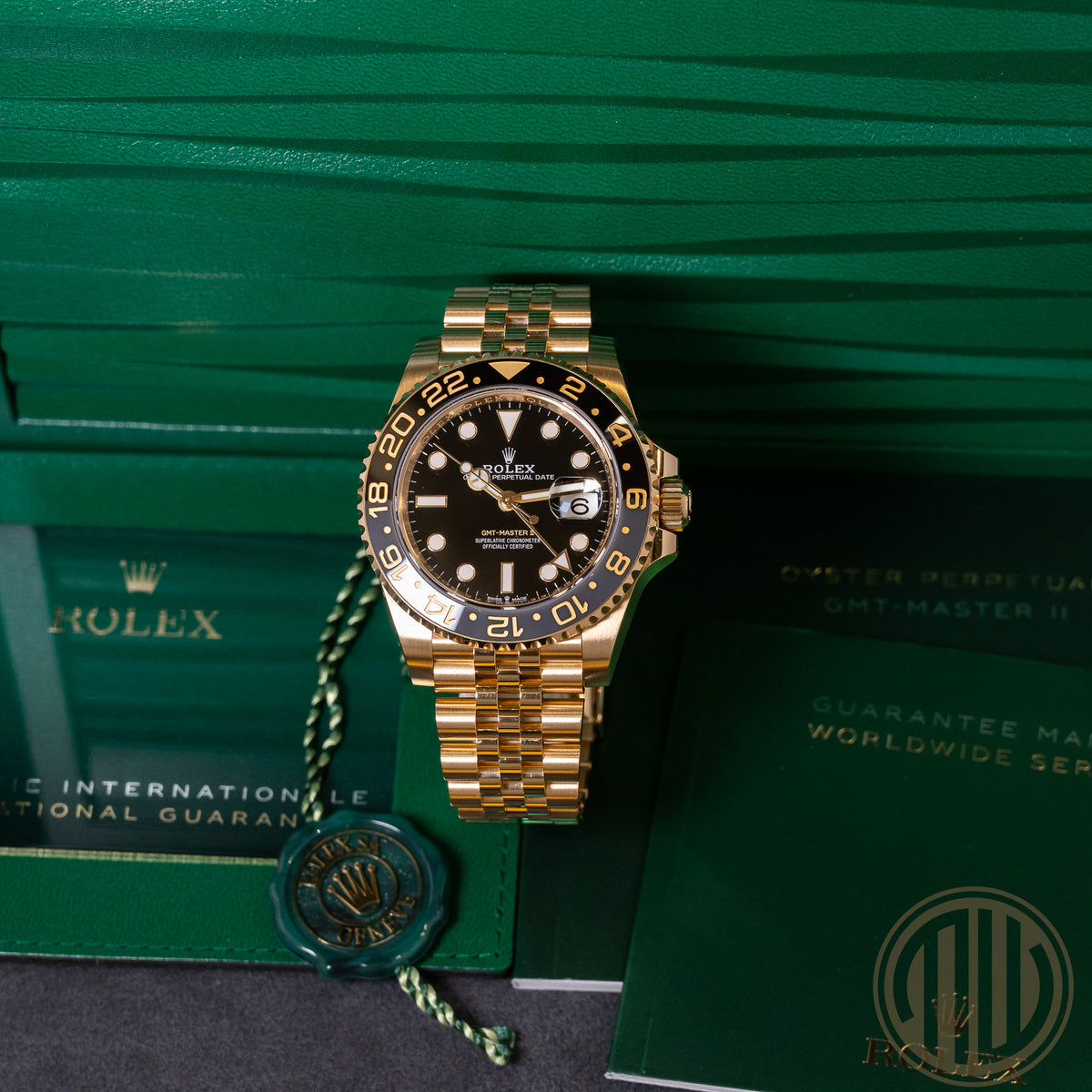 Rolex GMT-Master II 18kt Yellowgold | Jubilee | Box and Papers | 2025