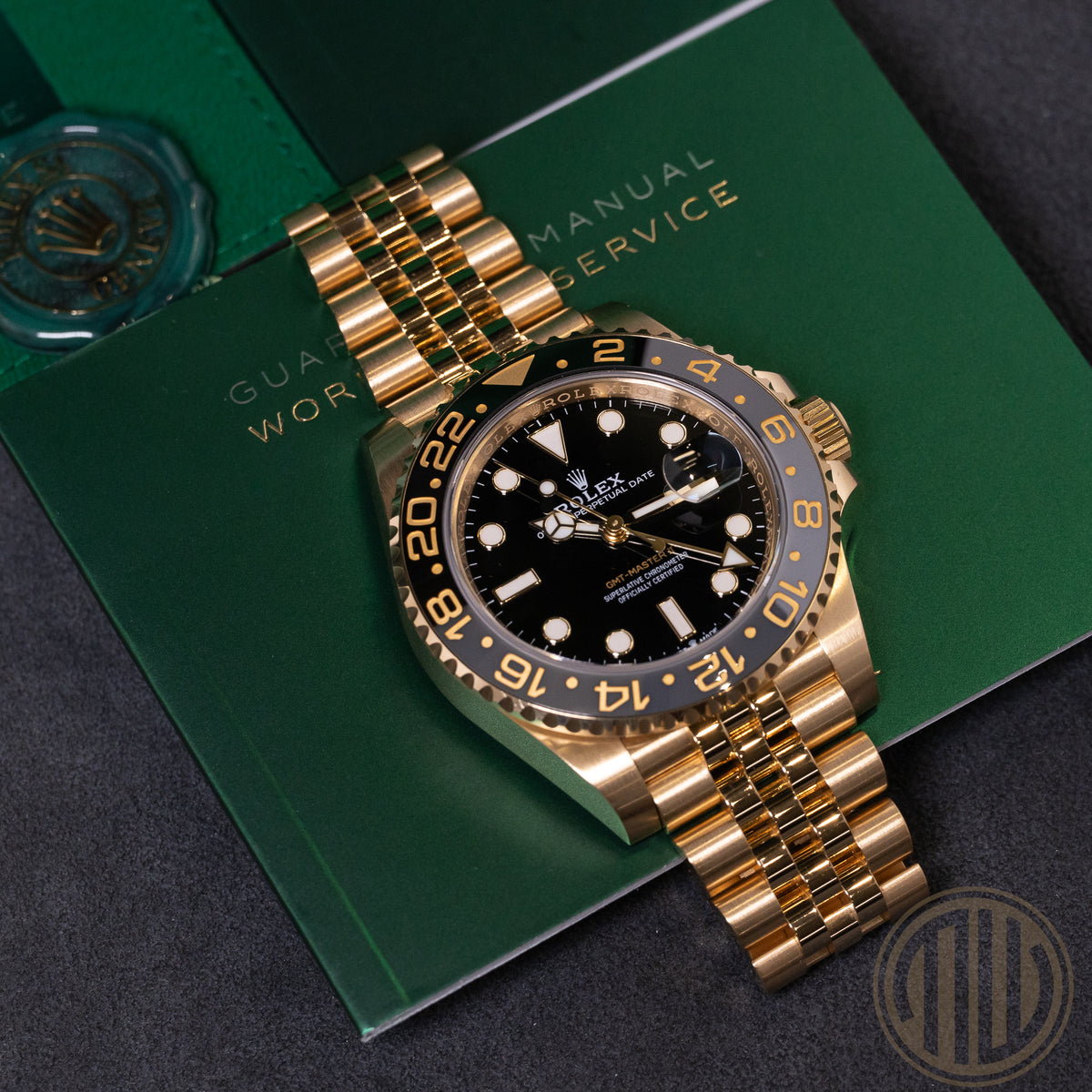 Rolex GMT-Master II 18kt Yellowgold | Jubilee | Box and Papers | 2025