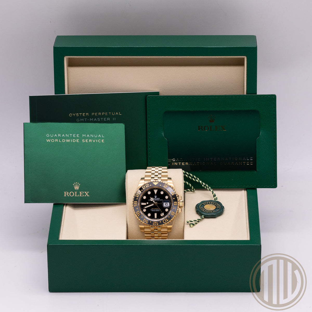 Rolex GMT-Master II 18kt Yellowgold | Jubilee | Box and Papers | 2025