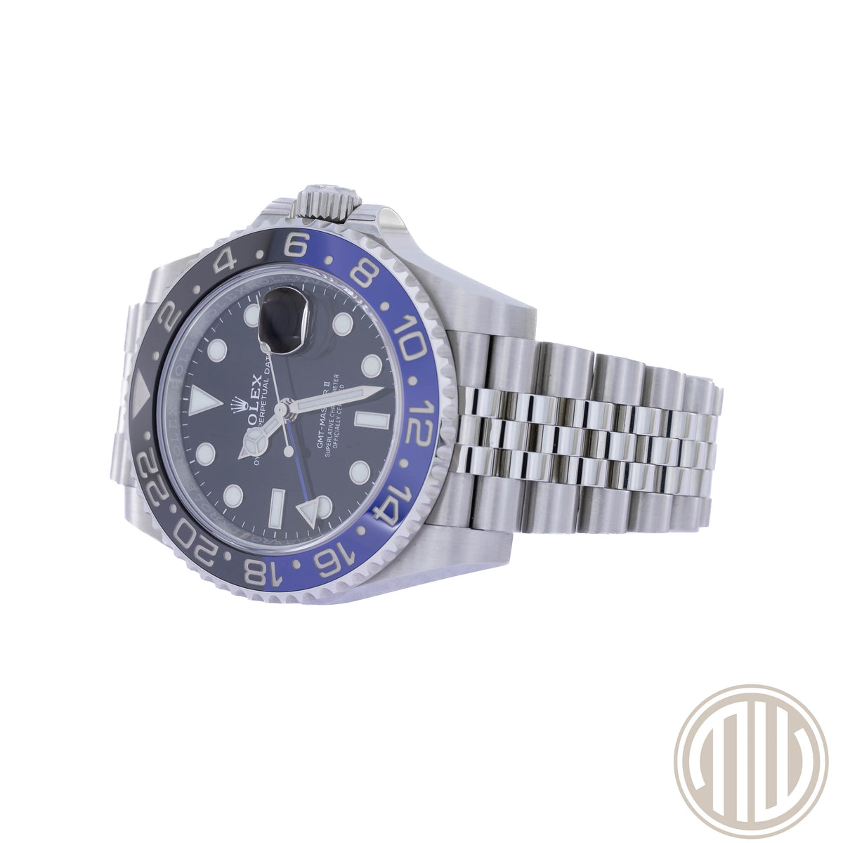 Rolex GMT-Master II Batgirl | Jubilee | Lc100 | Box and Papers | 2019