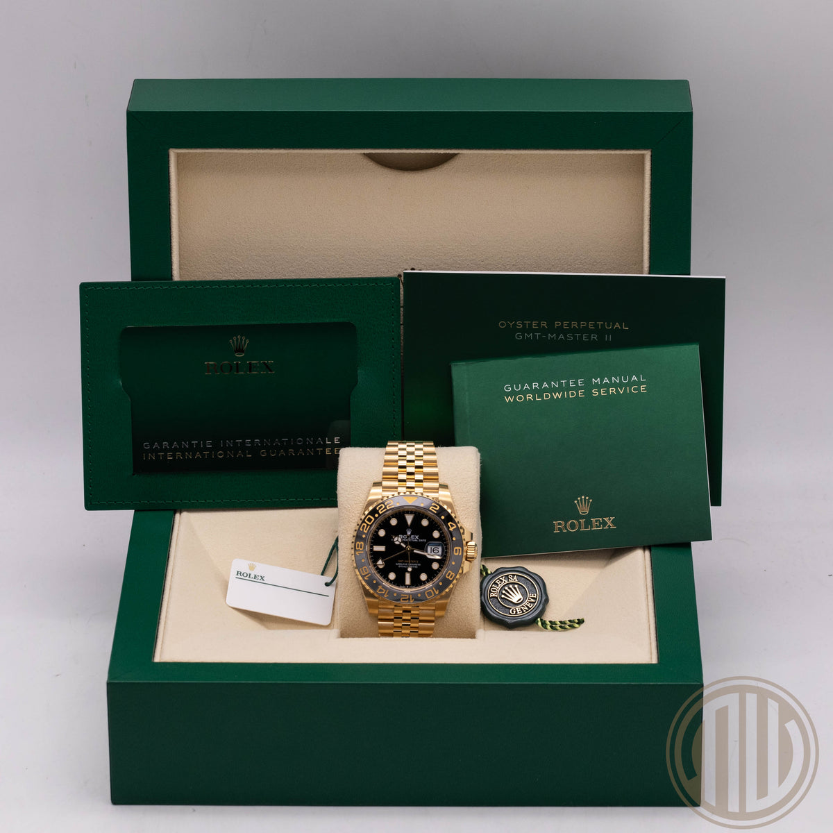 Rolex GMT-Master II 18kt Yellowgold | Jubilee | Box and Papers | 2023