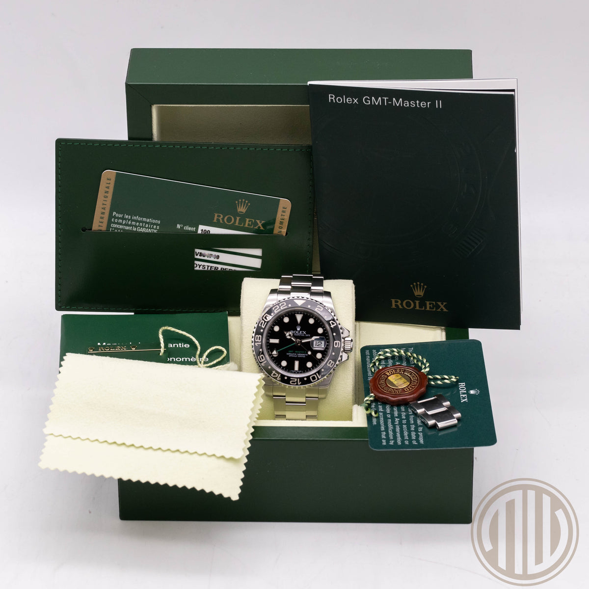 Rolex GMT-Master II Lc100 | Stainless-Steel | Fullset | 2010 | 116710LN
