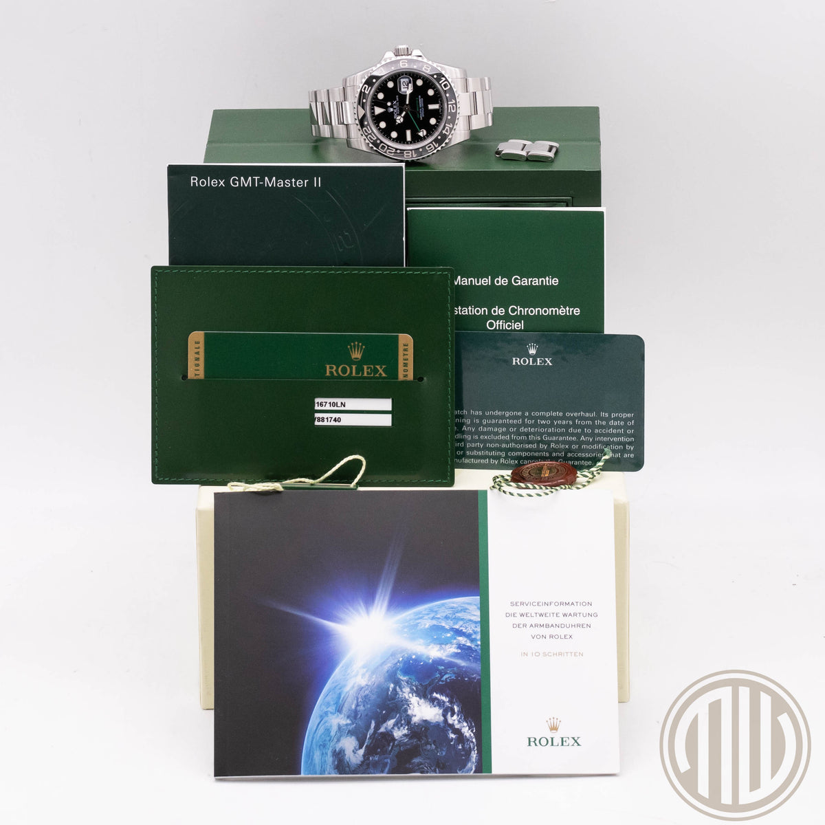 Rolex GMT-Master II Lc100 | Stainless-Steel | Fullset | 2010 | 116710LN