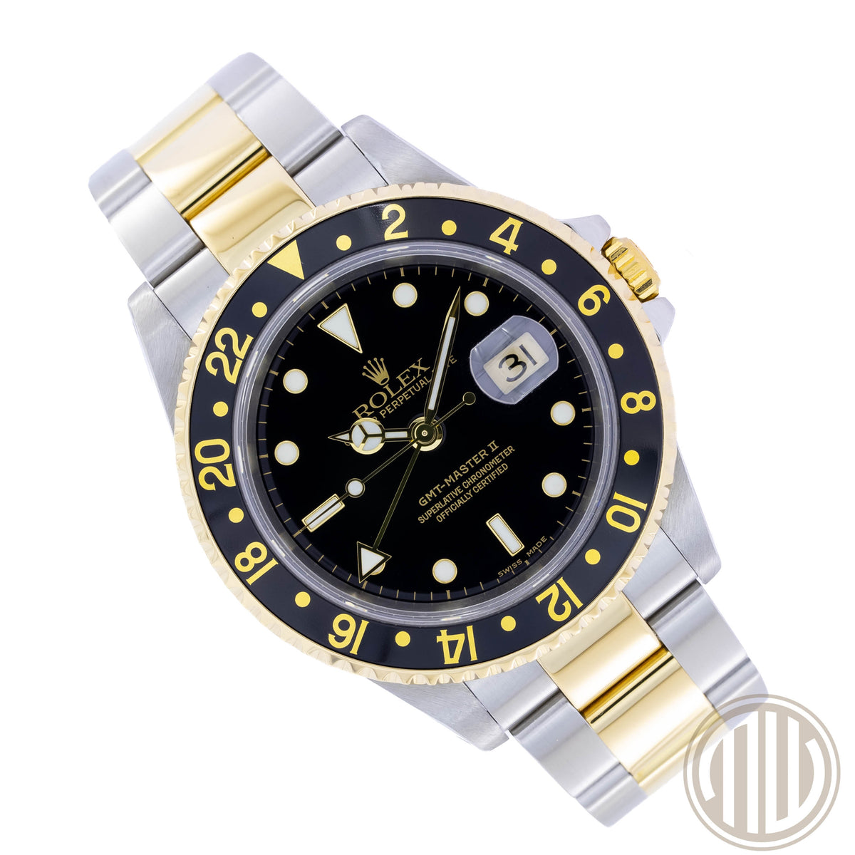 Rolex GMT-Master II Bicolor | Black Dial | Box and Papers | 2003
