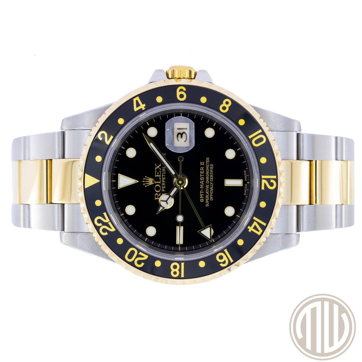 Rolex GMT-Master II Bicolor | Black Dial | Box and Papers | 2003