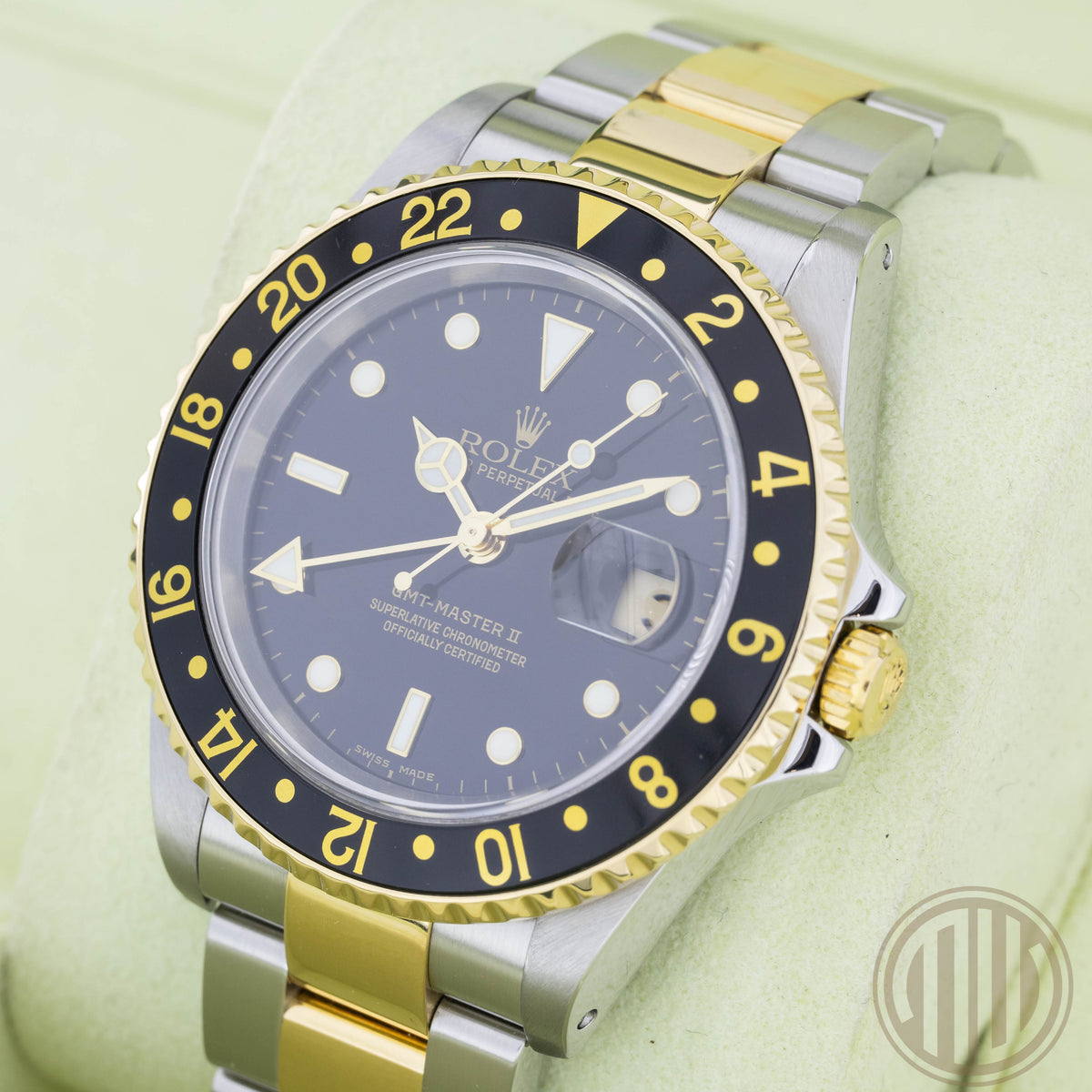 Rolex GMT-Master II Bicolor | Black Dial | Box and Papers | 2003