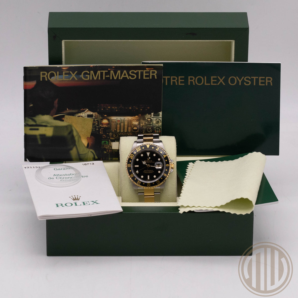 Rolex GMT-Master II Bicolor | Black Dial | Box and Papers | 2003