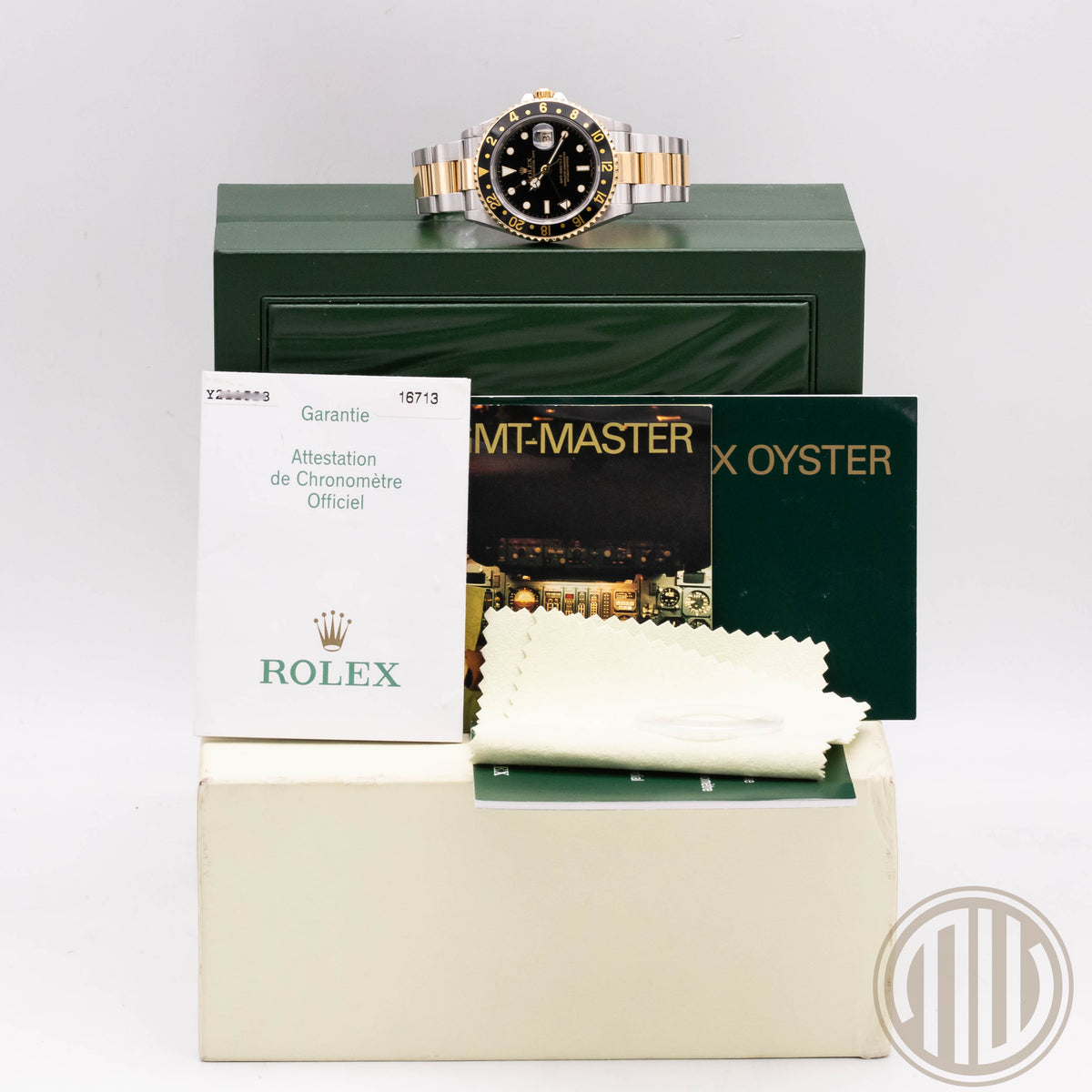 Rolex GMT-Master II Bicolor | Black Dial | Box and Papers | 2003