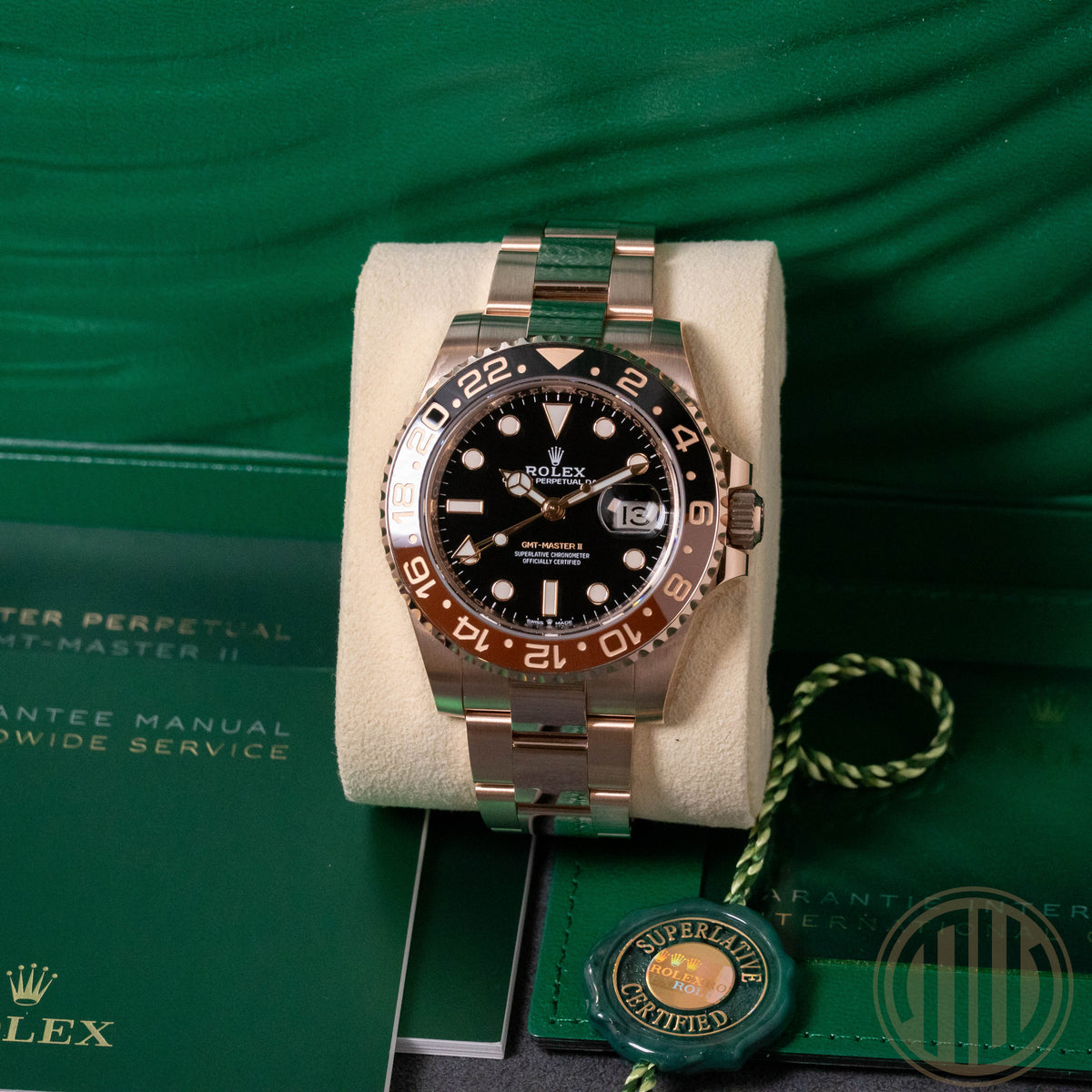 Rolex GMT-Master II Rootbeer | New | Unworn | Box and Papers | 2022 | 126715CHNR