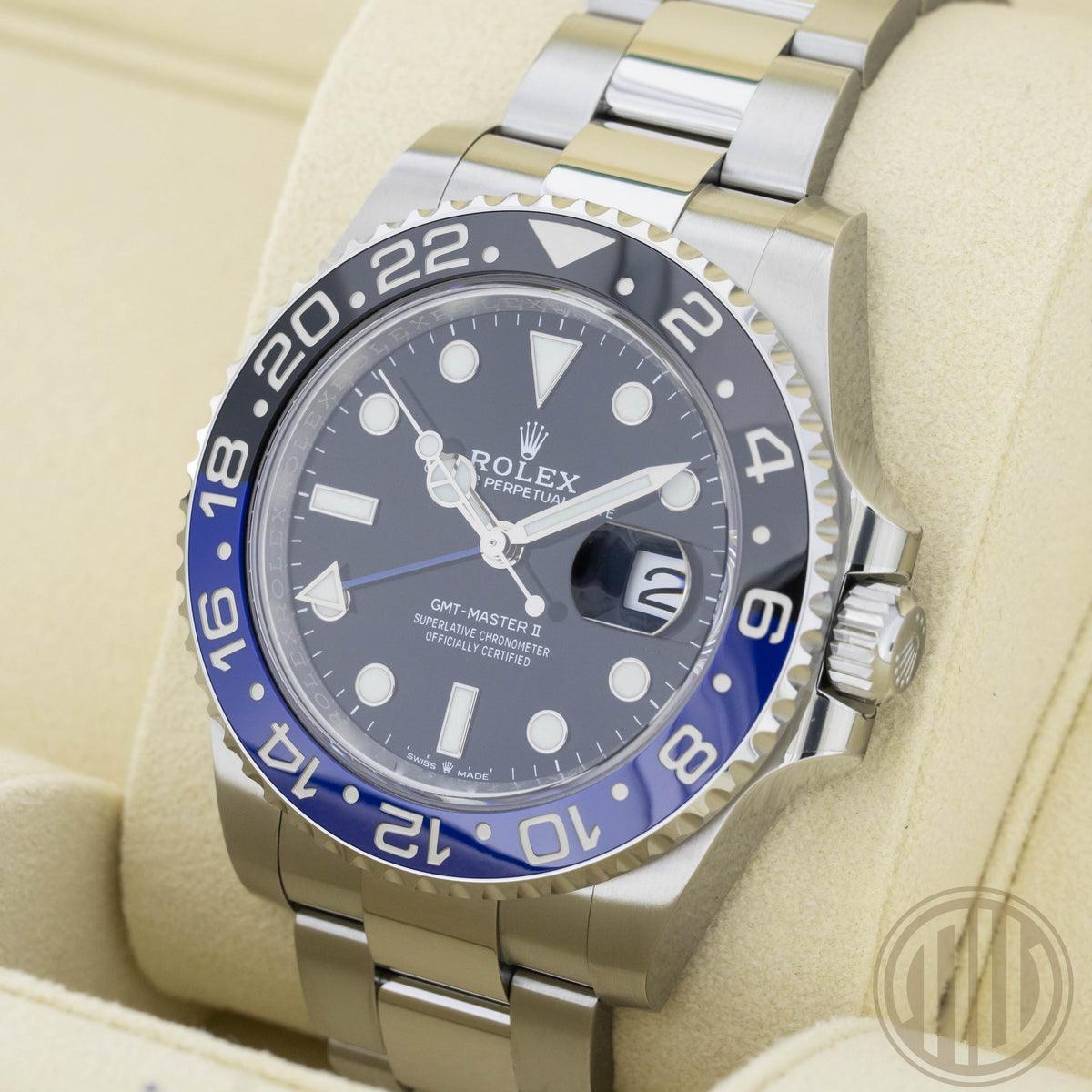 Rolex GMT-Master II Batman | Lc100 | Orig. Invoice | Box and Papers | 2021