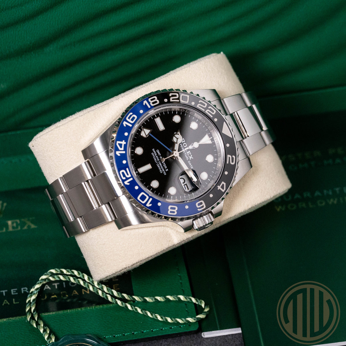 Rolex GMT-Master II Batman | Lc100 | Orig. Invoice | Box and Papers | 2021