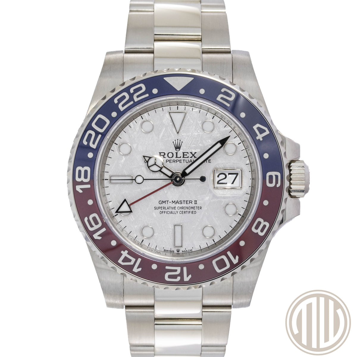 Rolex GMT-Master II Meteorit Dial | 18kt Whitegold | Box and Papers | 2025