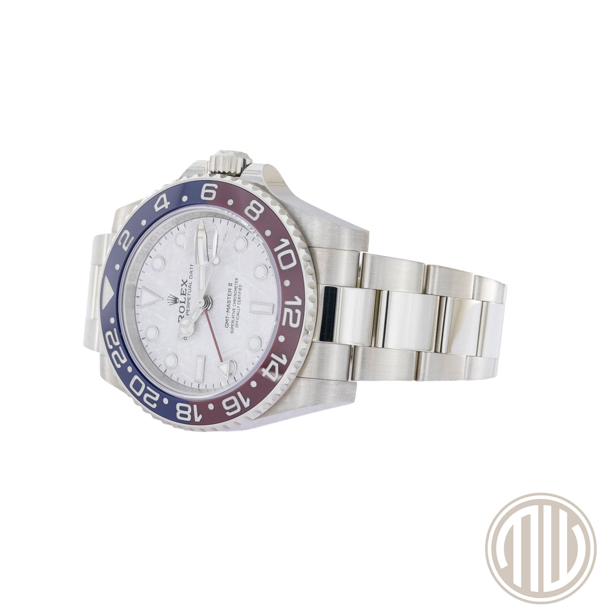 Rolex GMT-Master II Meteorit Dial | 18kt Whitegold | Box and Papers | 2025