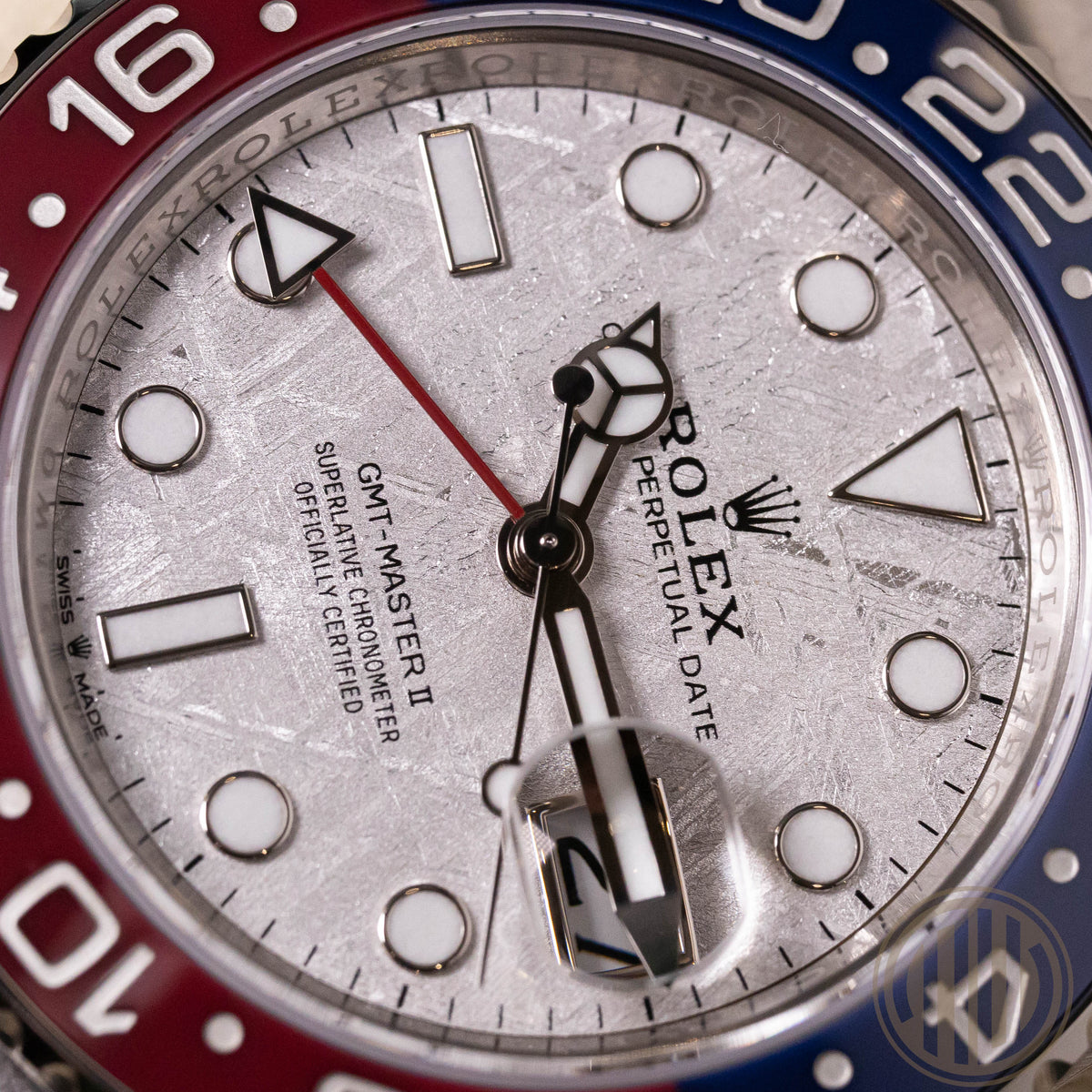 Rolex GMT-Master II Meteorit Dial | 18kt Whitegold | Box and Papers | 2025