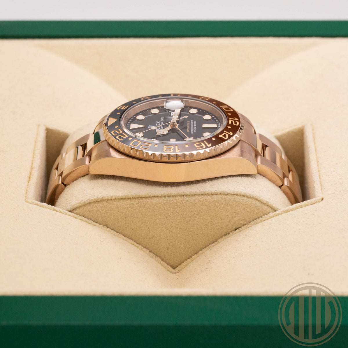Rolex GMT-Master II 18kt Everose | Rootbeer | Box and Papers | 2021 | 126715CHNR