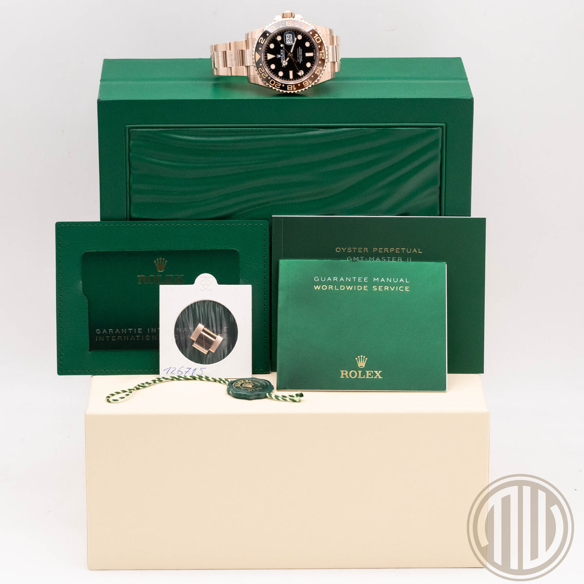 Rolex GMT-Master II 18kt Everose | Rootbeer | Box and Papers | 2021 | 126715CHNR
