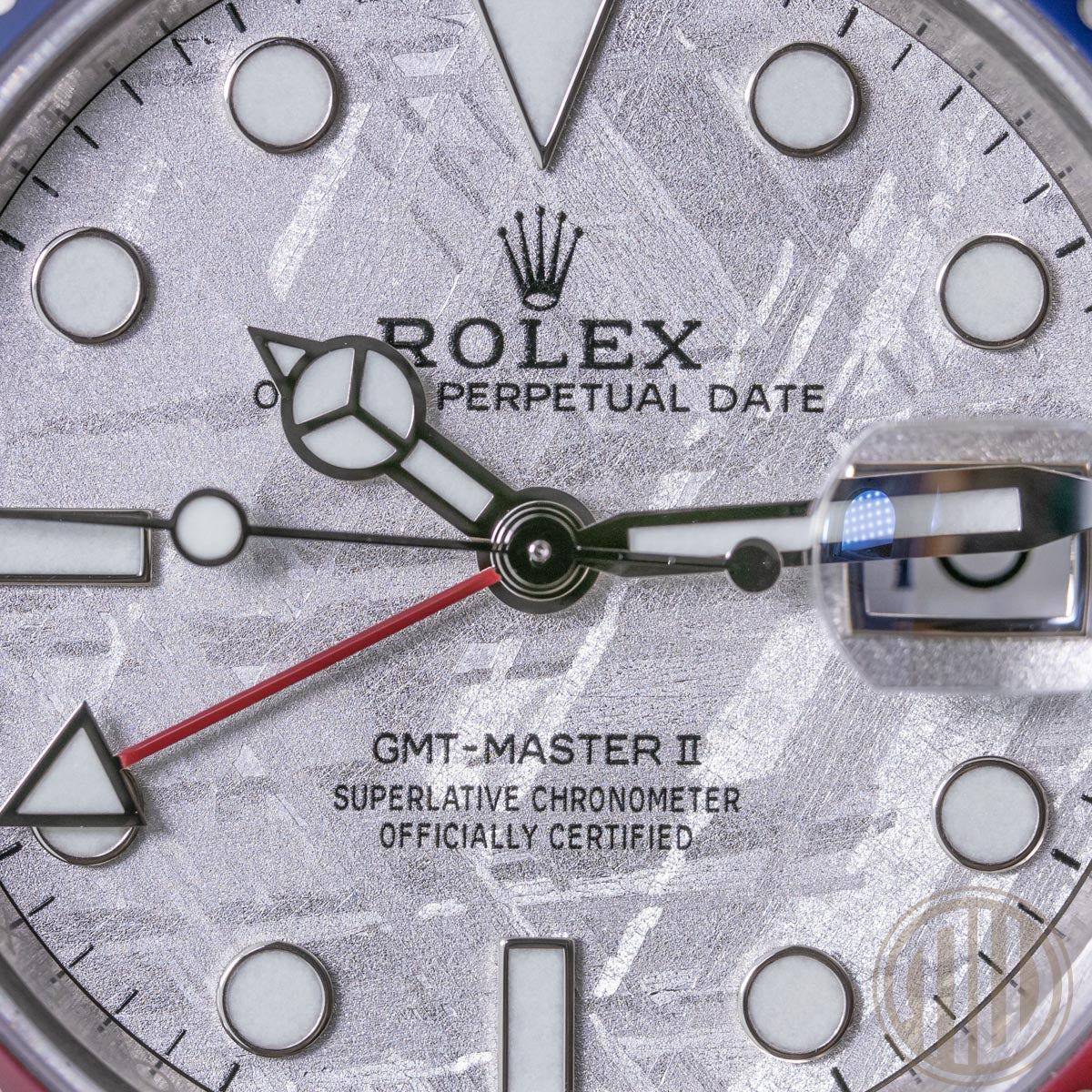 Rolex GMT-Master II Meteorite Dial | 18K white gold | Box &amp; Papers | 2022 | 126719BLRO