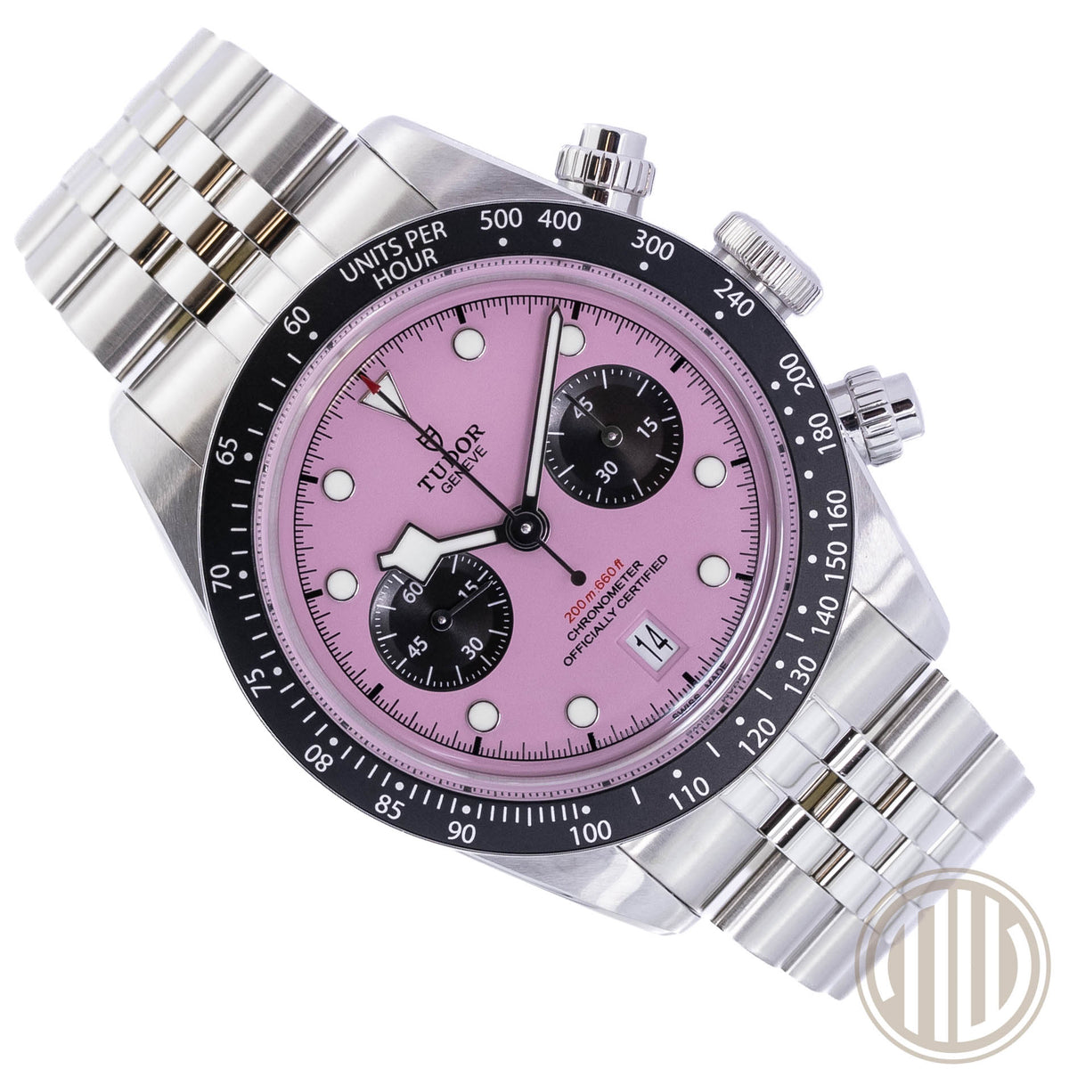 Tudor Black Bay Chrono Pink Dial | Steel | Box and | 2025 | 79360N