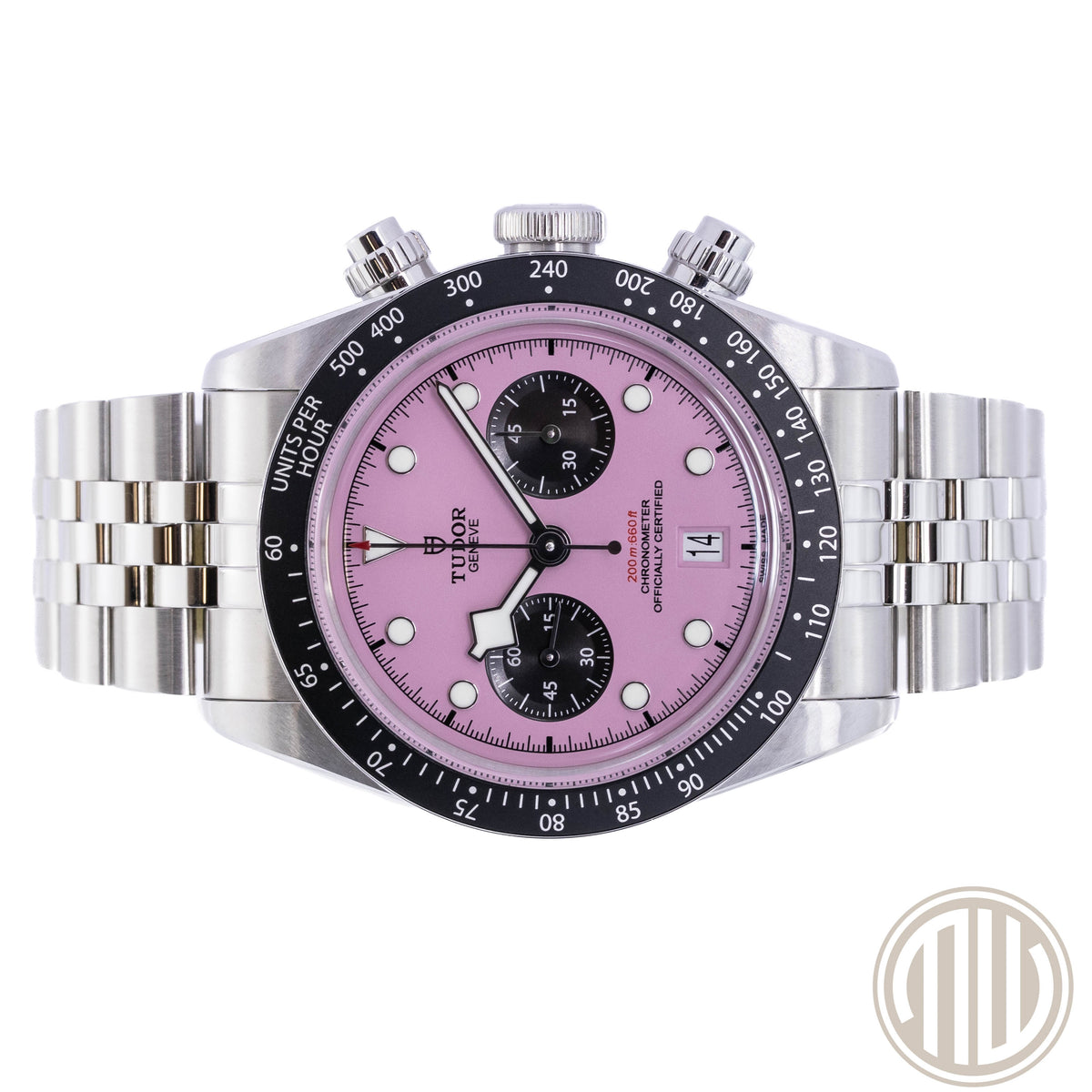 Tudor Black Bay Chrono Pink Dial | Steel | Box and | 2025 | 79360N