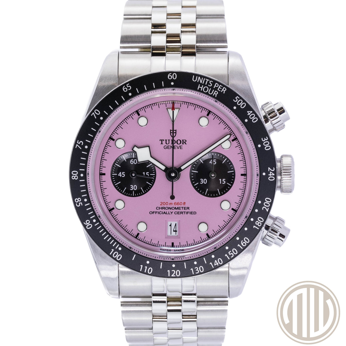 Tudor Black Bay Chrono Pink Dial | Steel | Box and | 2025 | 79360N