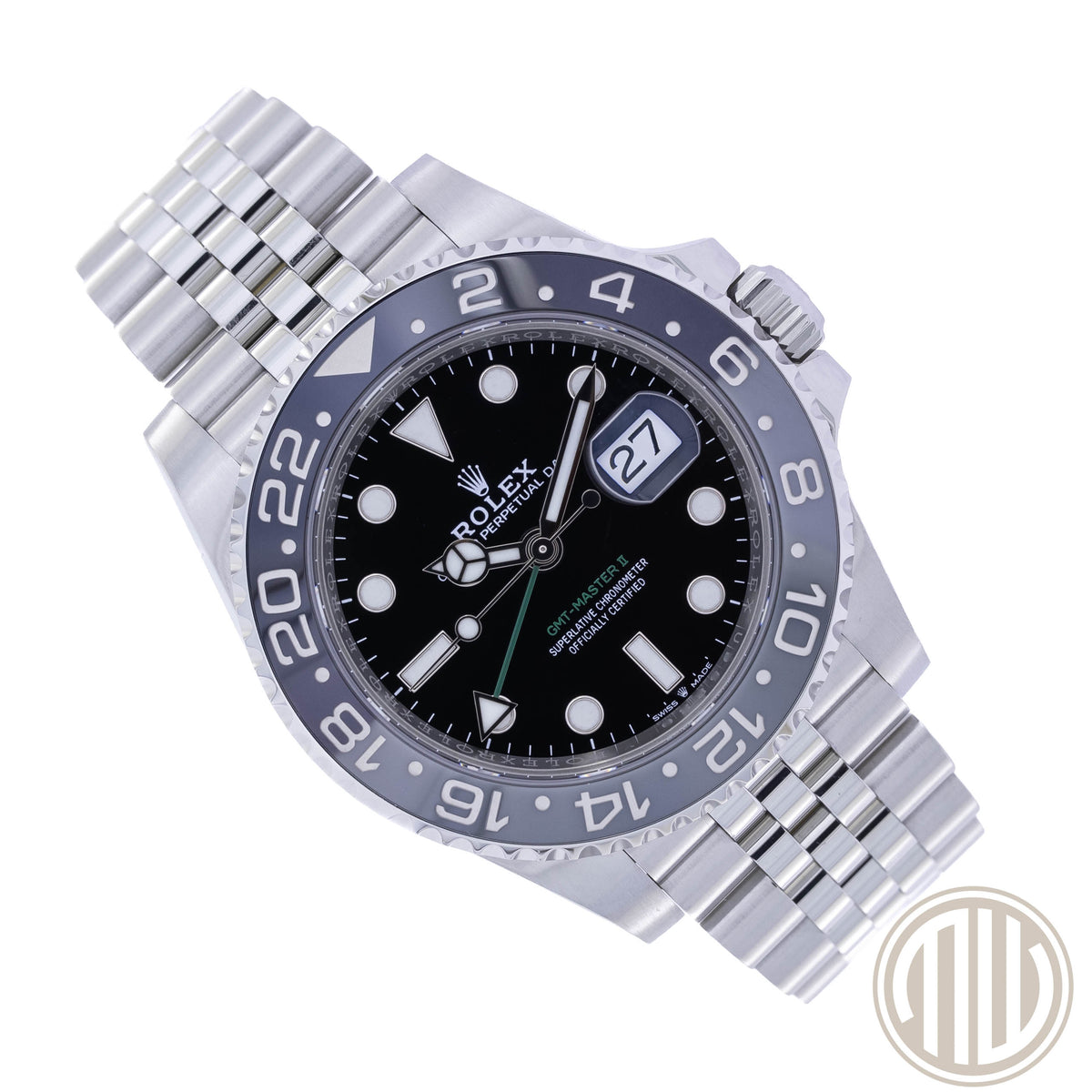 Rolex GMT-Master II "Bruce Wayne" | Jubilee | Box and Papers | 2024 | 126710GRNR