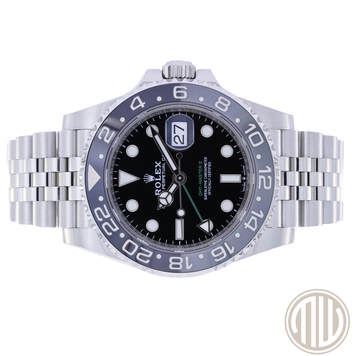 Rolex GMT-Master II "Bruce Wayne" | Jubilee | Box and Papers | 2024 | 126710GRNR