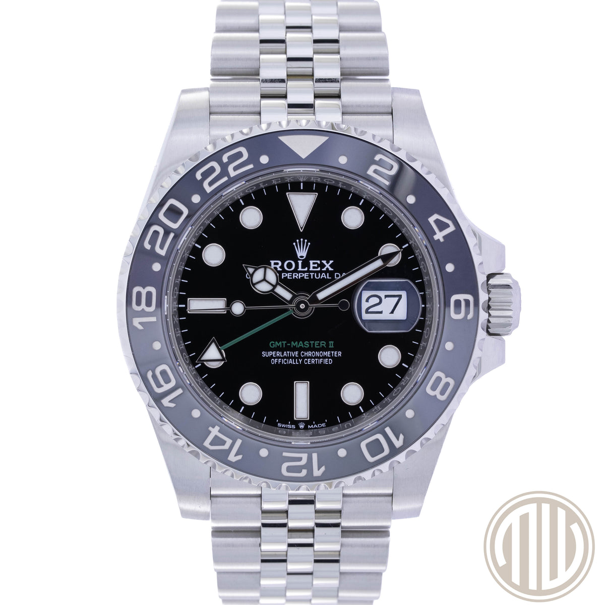 Rolex GMT-Master II "Bruce Wayne" | Jubilee | Box and Papers | 2024 | 126710GRNR