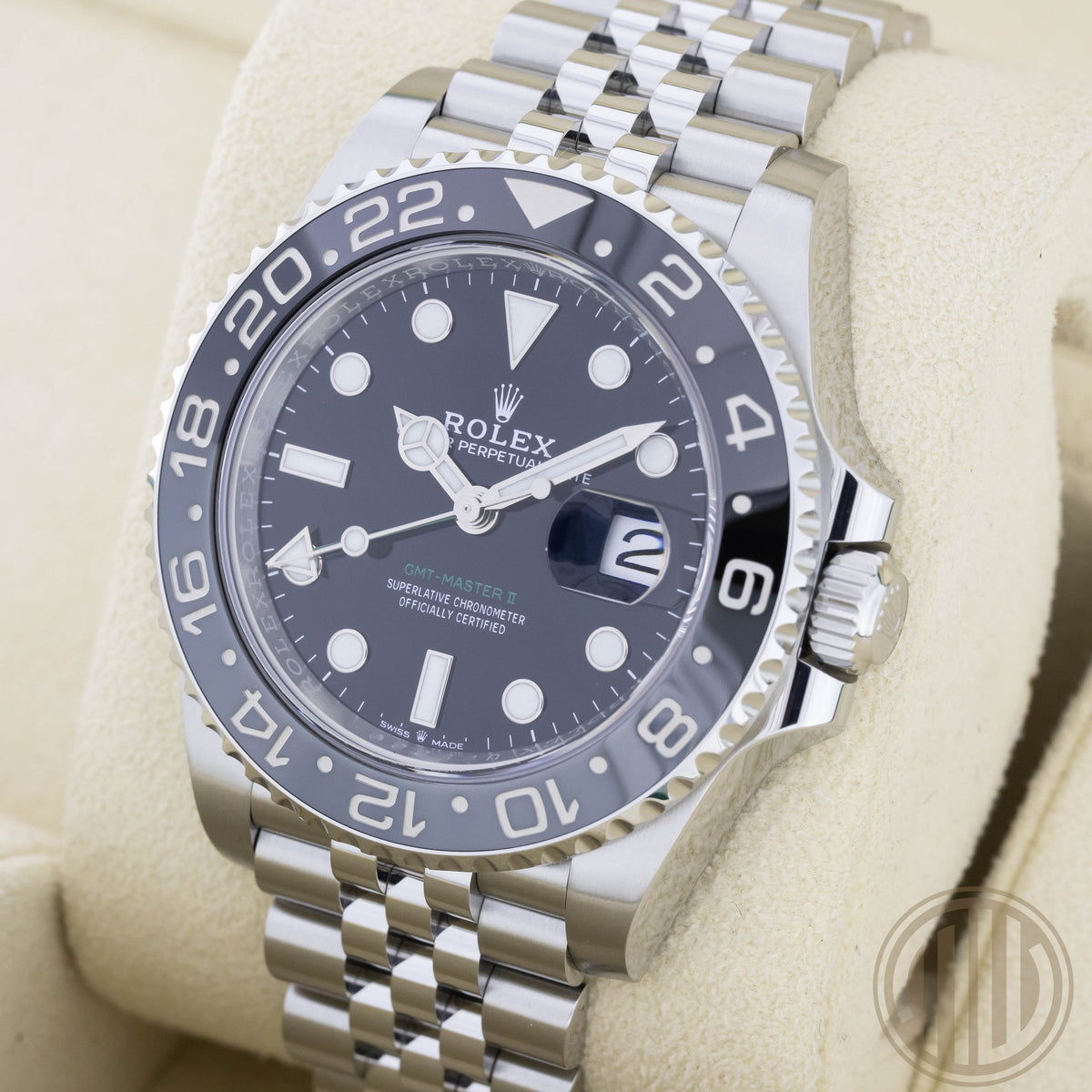 Rolex GMT-Master II "Bruce Wayne" | Jubilee | Box and Papers | 2024 | 126710GRNR