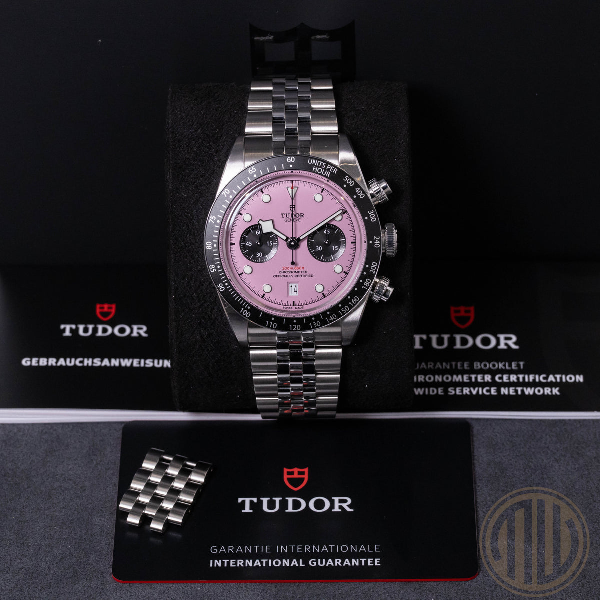 Tudor Black Bay Chrono Pink Dial | Steel | Box and | 2025 | 79360N