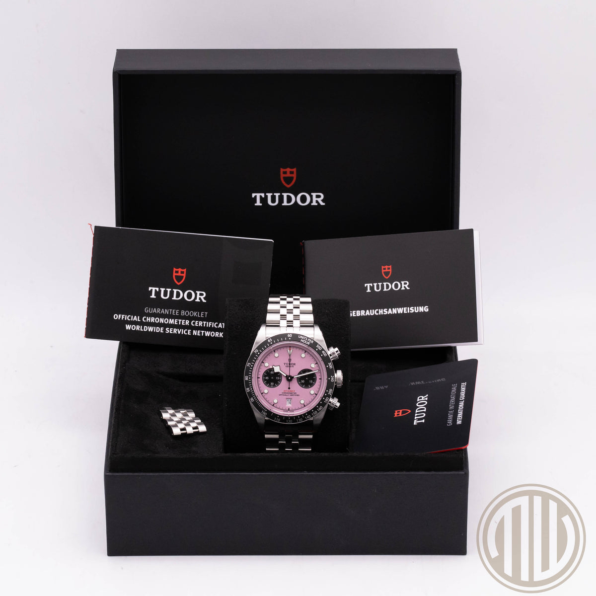 Tudor Black Bay Chrono Pink Dial | Steel | Box and | 2025 | 79360N