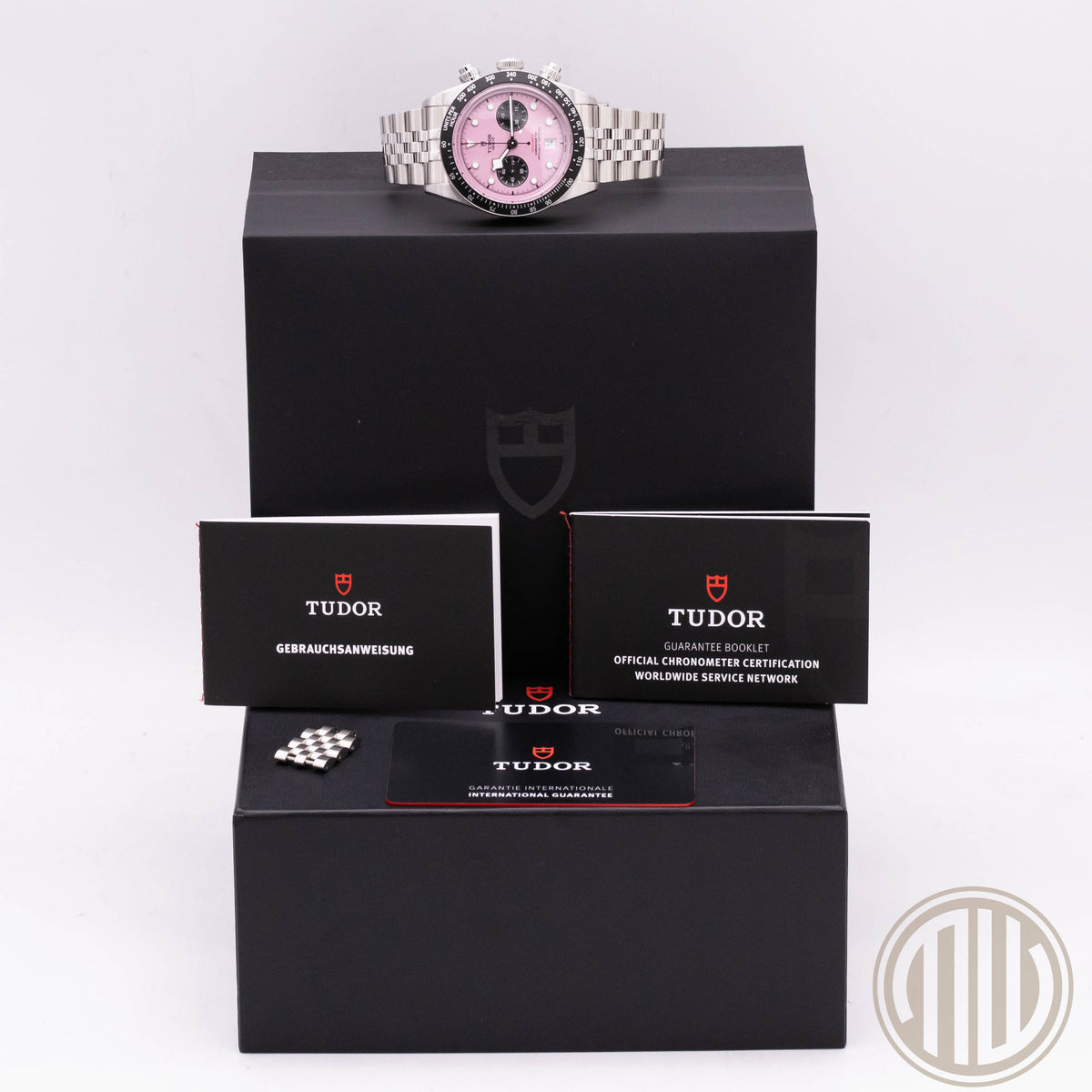 Tudor Black Bay Chrono Pink Dial | Steel | Box and | 2025 | 79360N