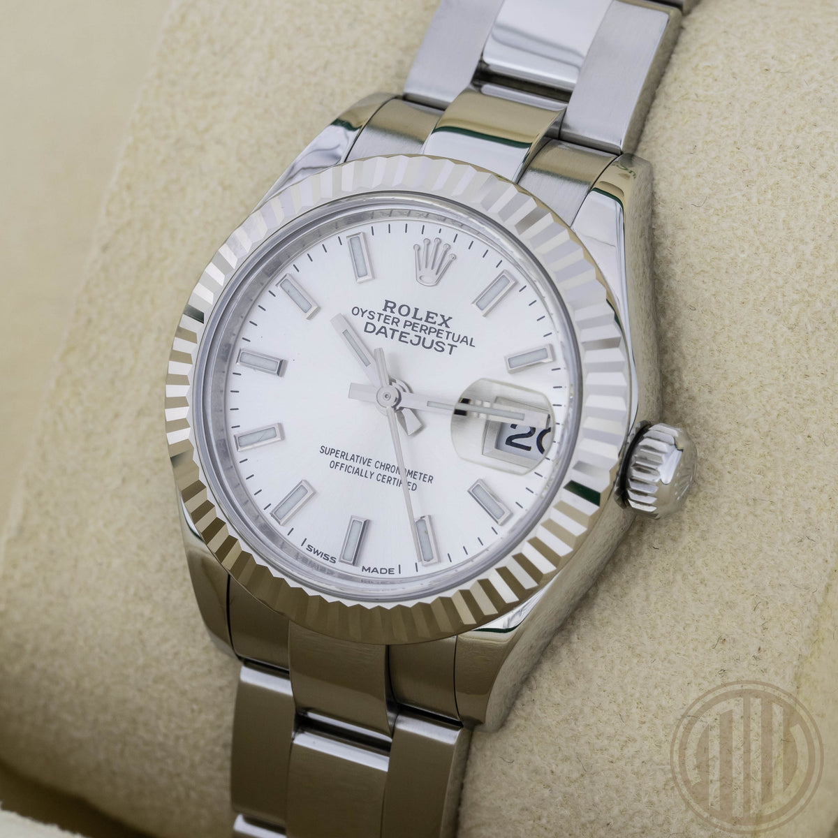 Rolex Lady-Datejust Silver Dial | Lc100 | Box and Papers | 2017 | 279174